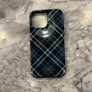 Burga plaid iPhone 13 Pro Max case